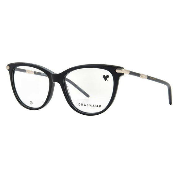 Longchamp Soft Oval Eyeglasses LO2727 001 Black 53mm