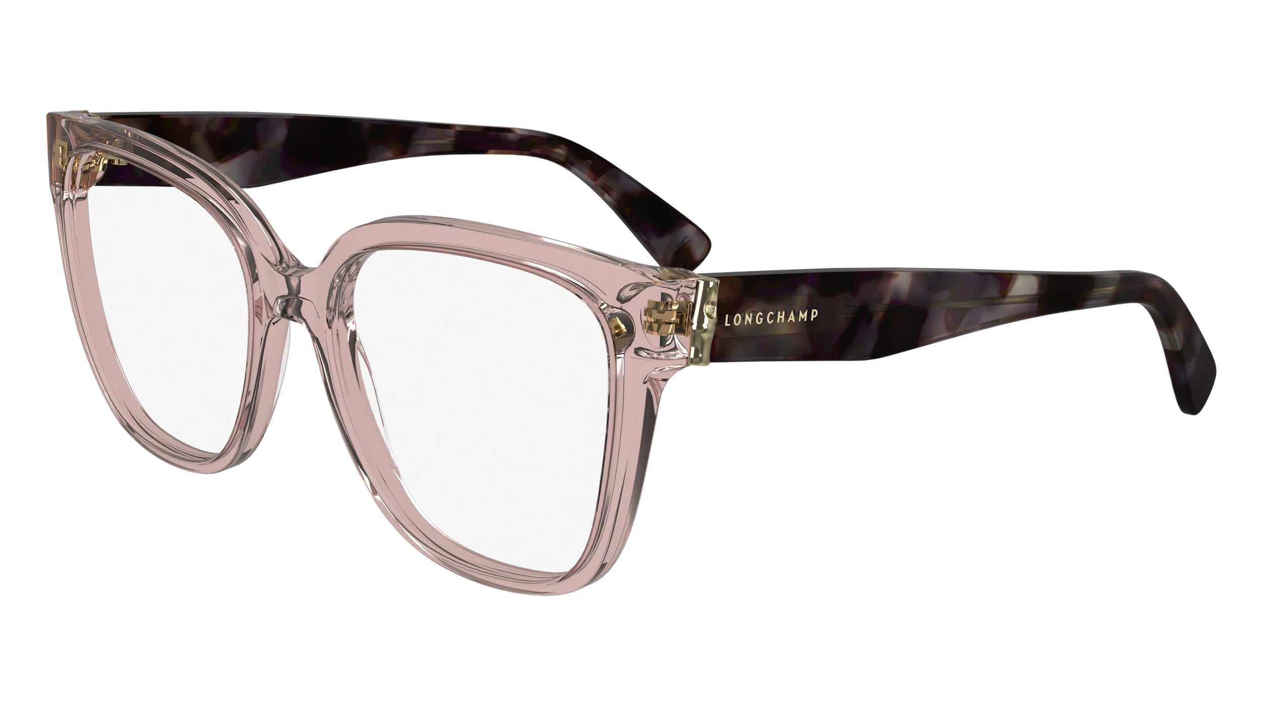 Eyeglasses LONGCHAMP LO 2745 690 Transparent Rose/Havana - Walmart.com