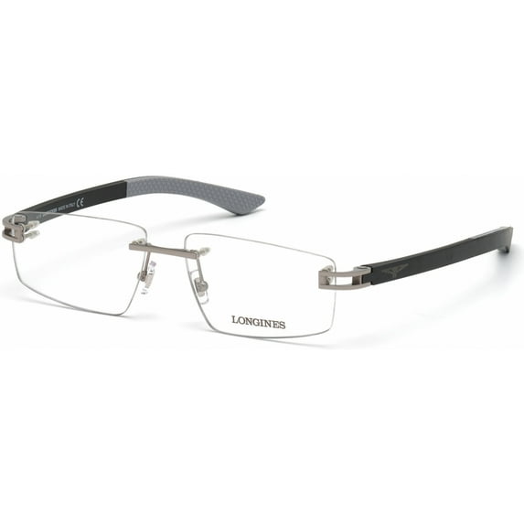 Eyeglasses Longines LG 5007 -H 014 Shiny Light Ruthenium