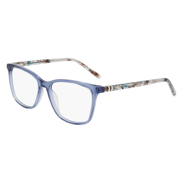 New MARCHON M5024 432 Crystal Slate Eyeglasses w/ Grey Marble Temples