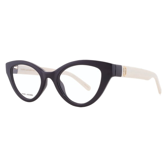 Marc Jacobs MARC 651 080S00 49mm Cat Eye Eyeglass Frames Women's Black/White