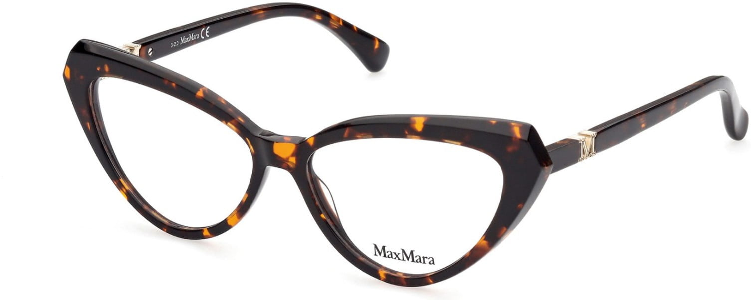 Max Mara マックスマーラ MM5168-D 055 Eyeglass Frames Havana Max Mara Frames in Vision Centers - Walmart.com