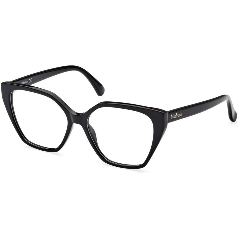 Eyeglasses MaxMara MM 5085 001 Shiny Black / - Walmart.com