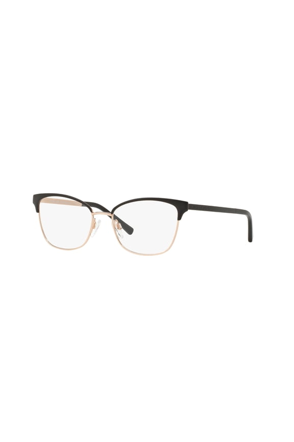 Adrianna IV MK 3012 Metal Womens Cat-Eye Eyeglasses Matte Black Rose Gold 51mm Adult
