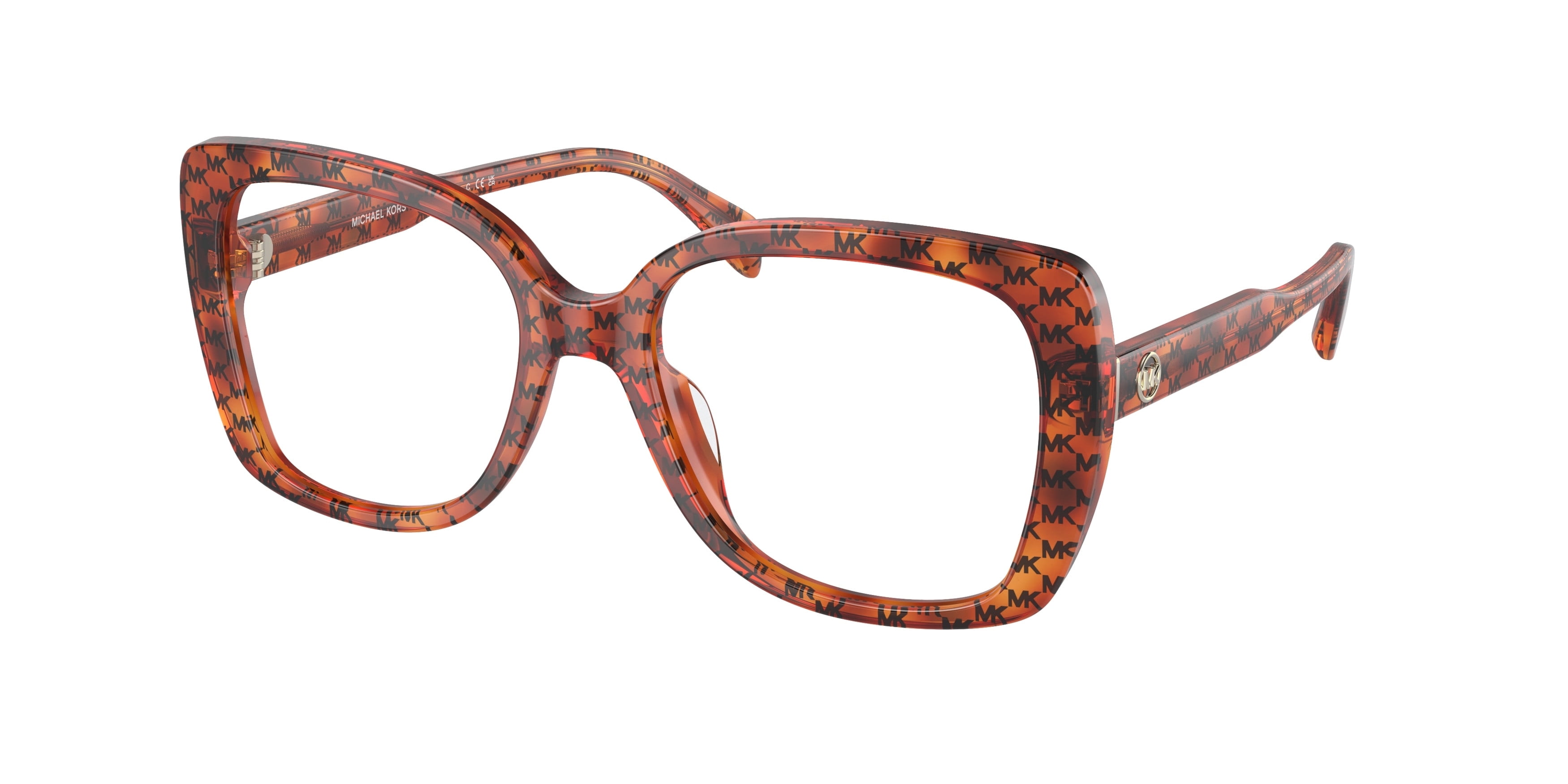 Eyeglasses Michael Kors MK 4104 U 3555 Perth Amber Heritage
