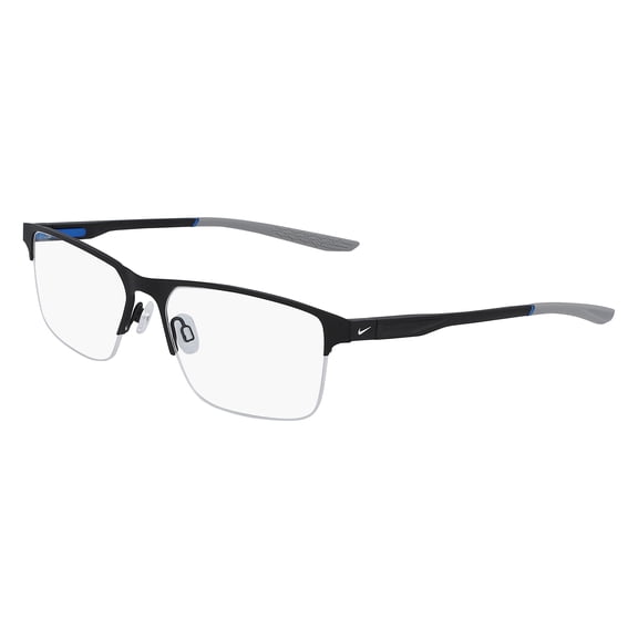 Eyeglasses frame NIKE 8045 004 Satin Black-wolf Grey 57mm