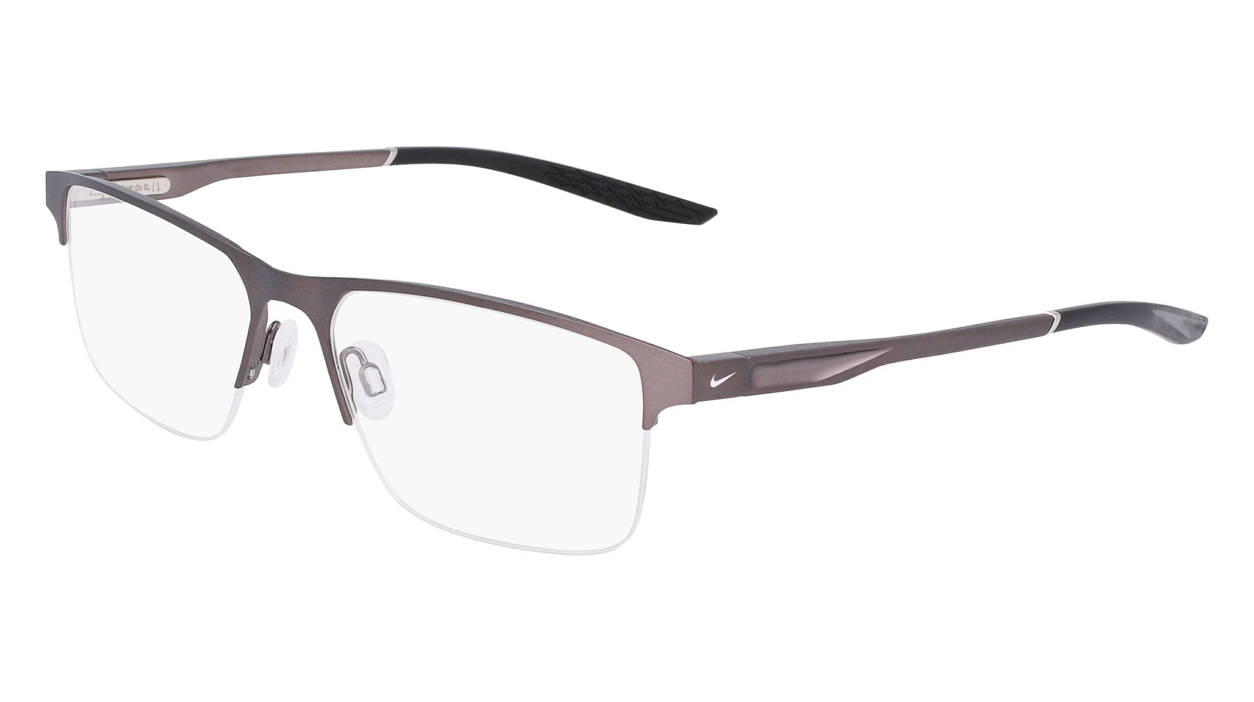 Eyeglasses NIKE 8045 071 Brushed Gunmetal/Black - Walmart.com