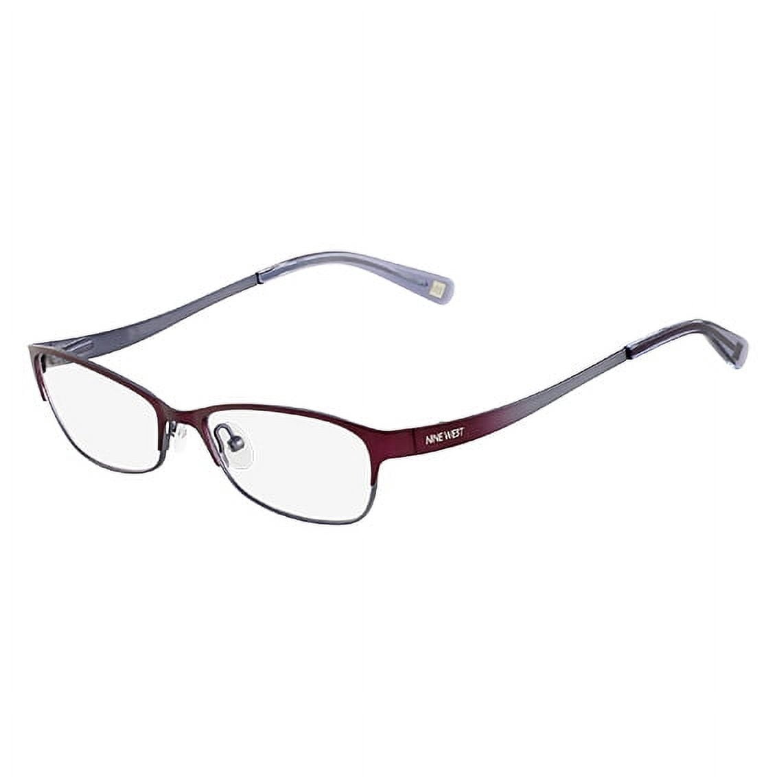 Nine West Nw1029 606 Wine Grey Authentic Eyeglasses 52-16-135 NW1029 Eyeglasses - Nine West Authorized Retailer  main image 4