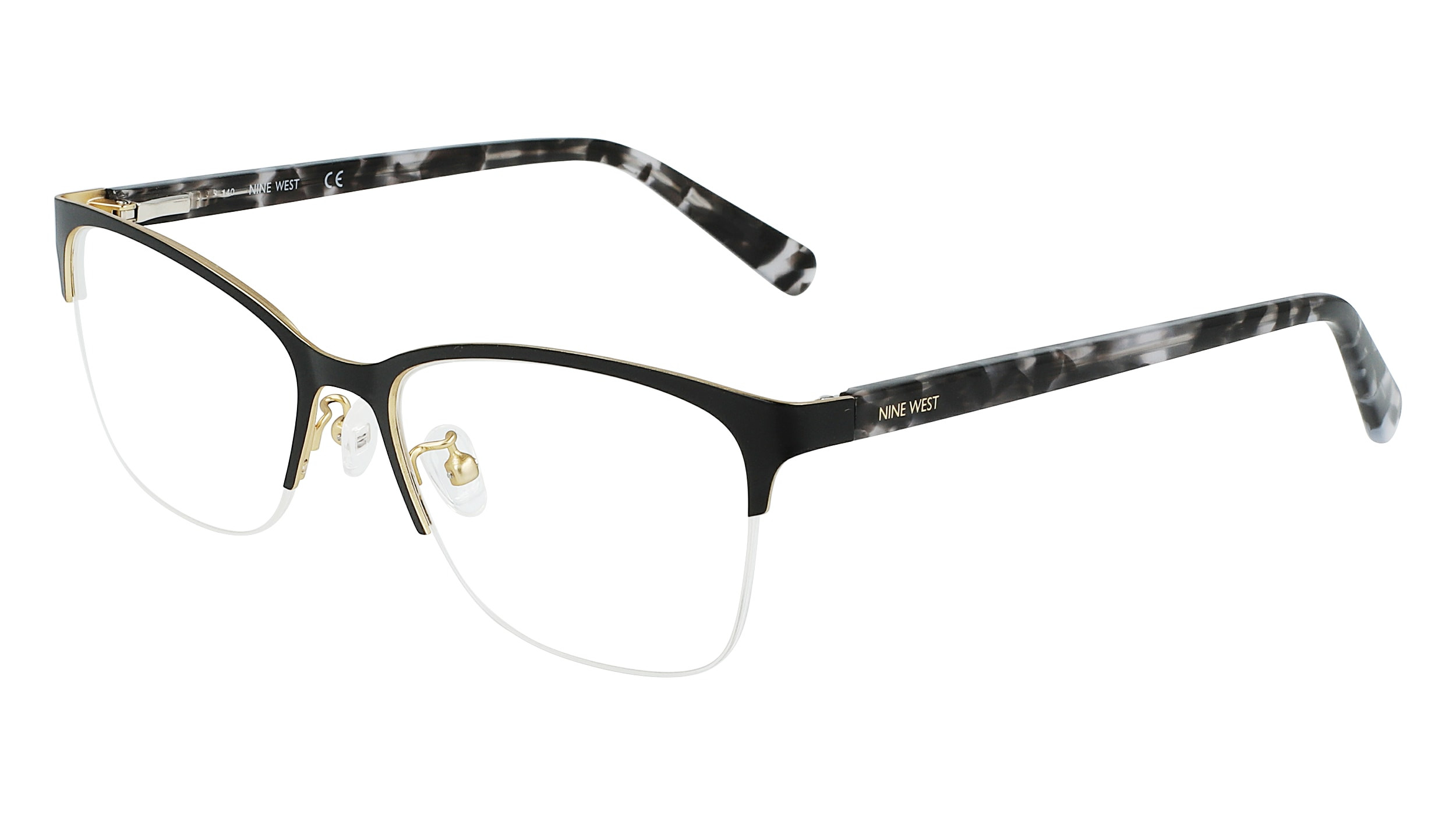 Nine West EYEGLASSES NW1101X-001-55 New with case NW1101X Eyeglasses - Nine West Authorized Retailer  main image 4