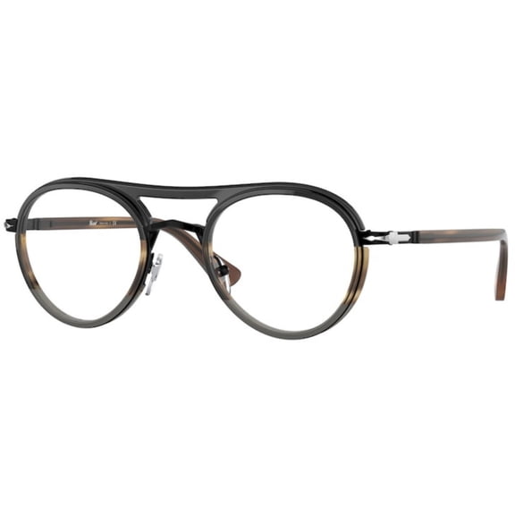 Eyeglasses Persol PO 2485 V 1146 Blackstriped Brown/Grey