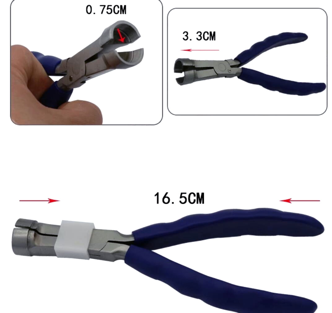 Spectacle Tools Eyeglasses Plier Spectacle Glasses Nose Pad Adjusting End Piece Bridge ...