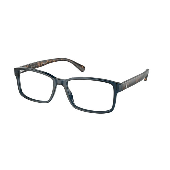 Eyeglasses Polo PH 2123 5470 Shiny Transp. Blue