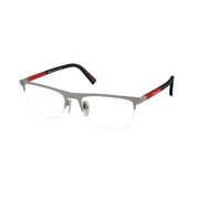 Eyeglasses Prada Linea Rossa PS 50 RV DHG1O1 Matte Brushed Lead