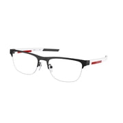 Eyeglasses Prada Linea Rossa PS 51 QV DG01O1 Black Rubber