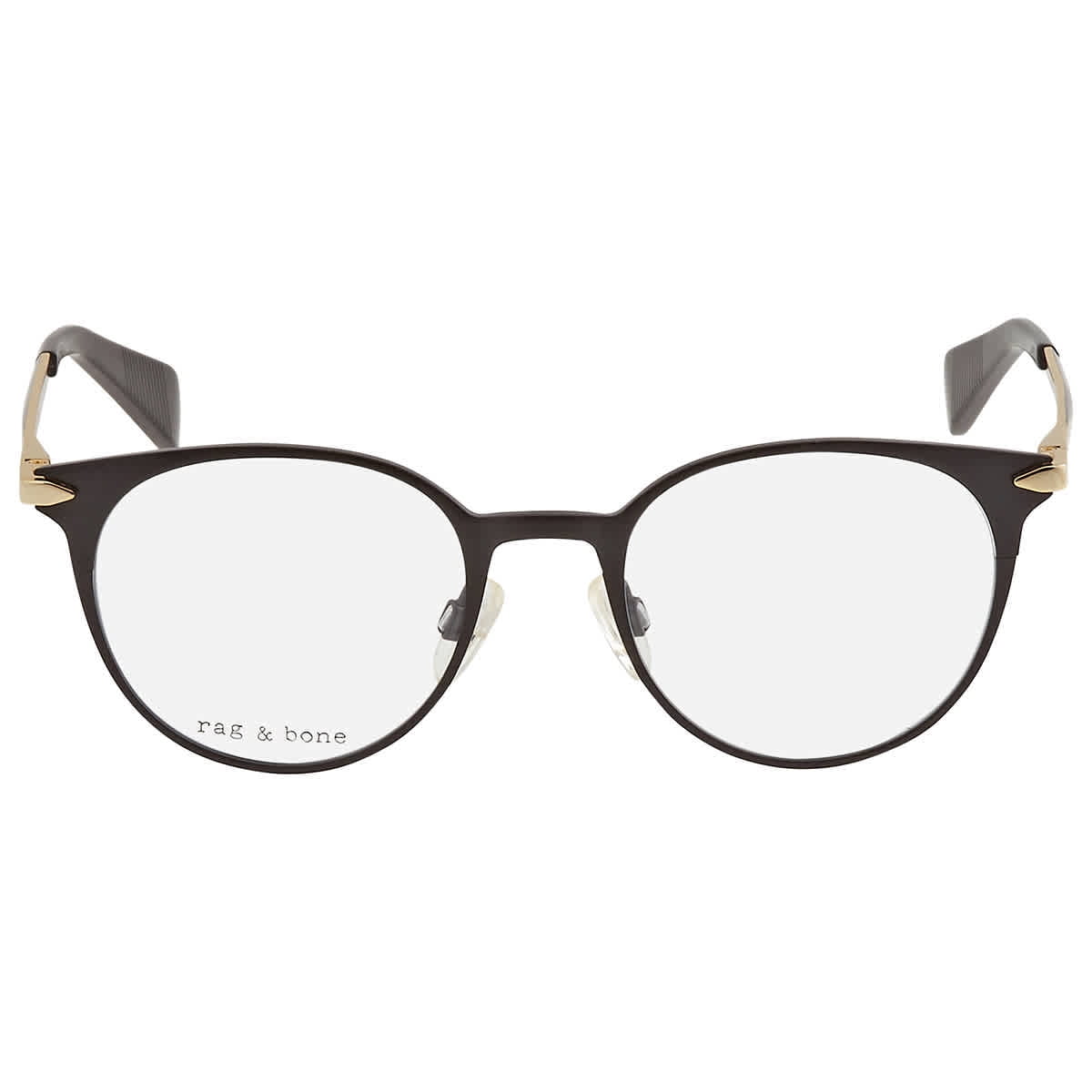 Eyeglasses Rag & Bone RNB 3011 I46 Black Gold - Walmart.com