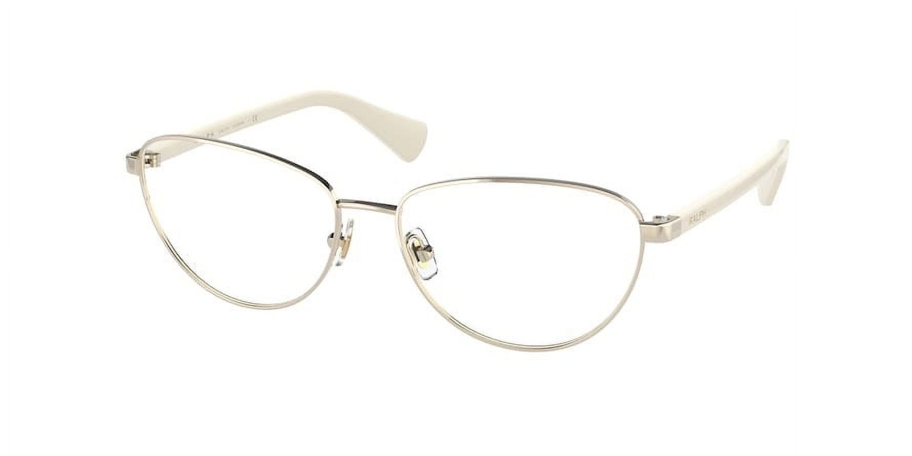 Eyeglasses Ralph RA 6049 9116 Shiny Pale Gold - Walmart.com