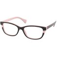 thumbnail image 1 of Eyeglasses Ralph RA 7126 599 Shiny Dark Havana On Pink, 1 of 1