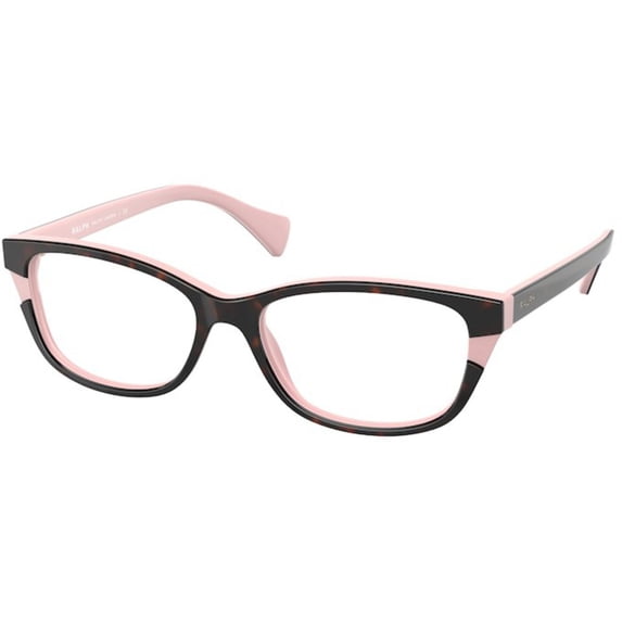 Eyeglasses Ralph RA 7126 599 Shiny Dark Havana On Pink
