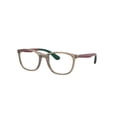 thumbnail image 1 of Eyeglasses Ray-Ban Junior Vista RY 1620 3920 Transp Brown On Rubber Green, 1 of 1