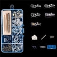 thumbnail image 1 of Eyeglasses Repair Kit - Silicone Nose Pads - Multi-Functional Tool Set - with Tweezers, 1 of 8
