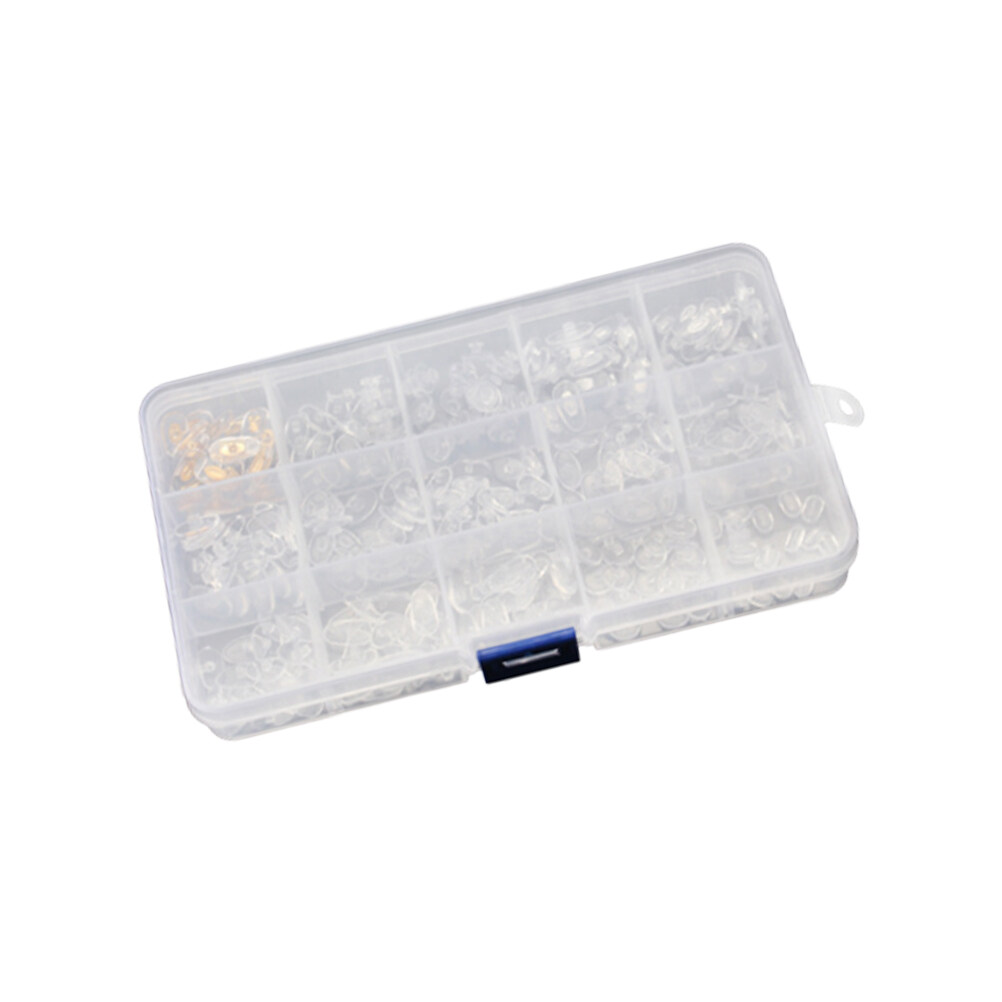 Eyeglasses Repair Tool Allergyfree Nose Pads Screws for Optical Glasses PVC Nose Pad