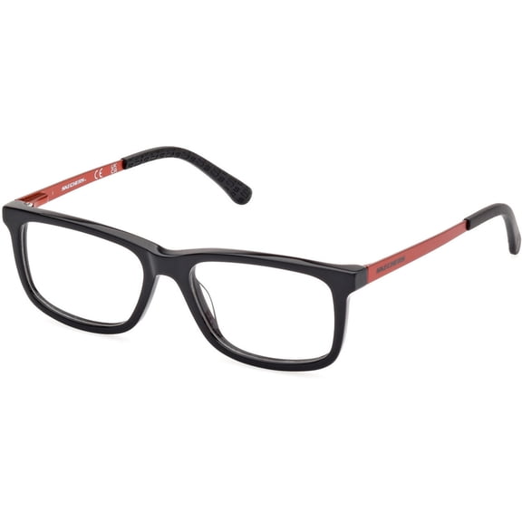 Eyeglasses Skechers SE 1206 001 Shiny Black / Matte Dark Red