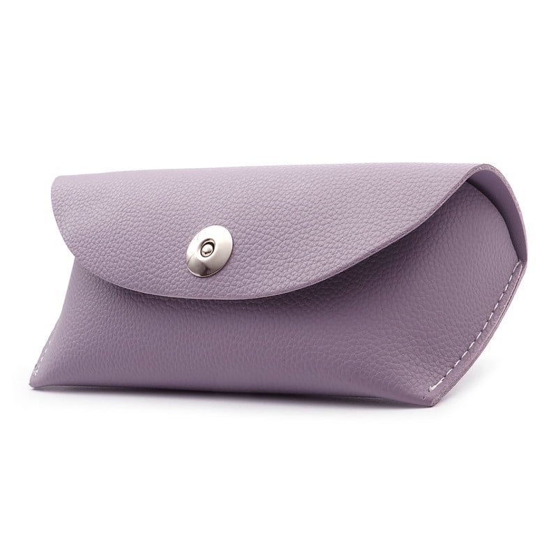 Eyeglasses Sunglasses Case Snap Button Closure Semi-hard  display picture 3