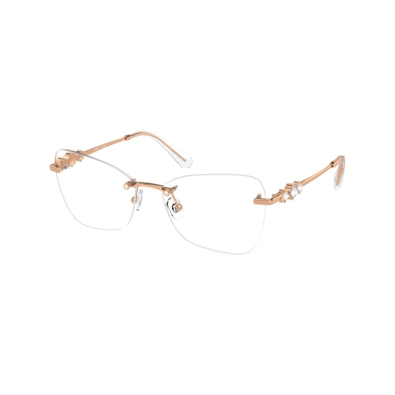 Swarovski Women's 0Sk1014 Rimless Eyeglasses Gold