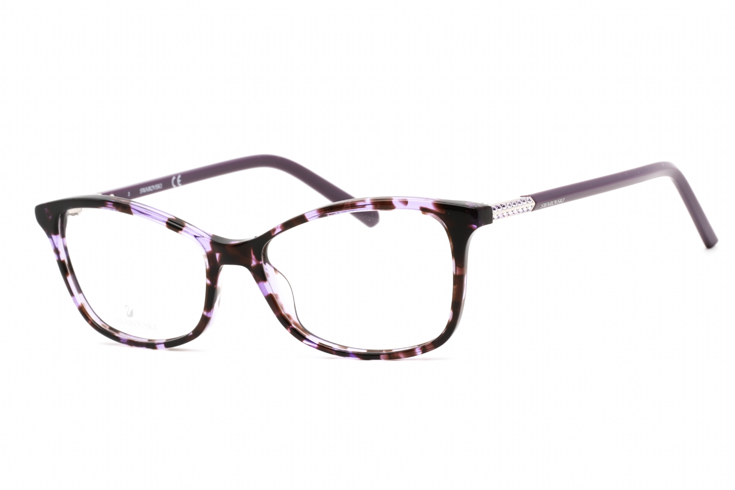 Eyeglasses Swarovski SK 5239 055 Coloured Havana - Walmart.com display picture 2