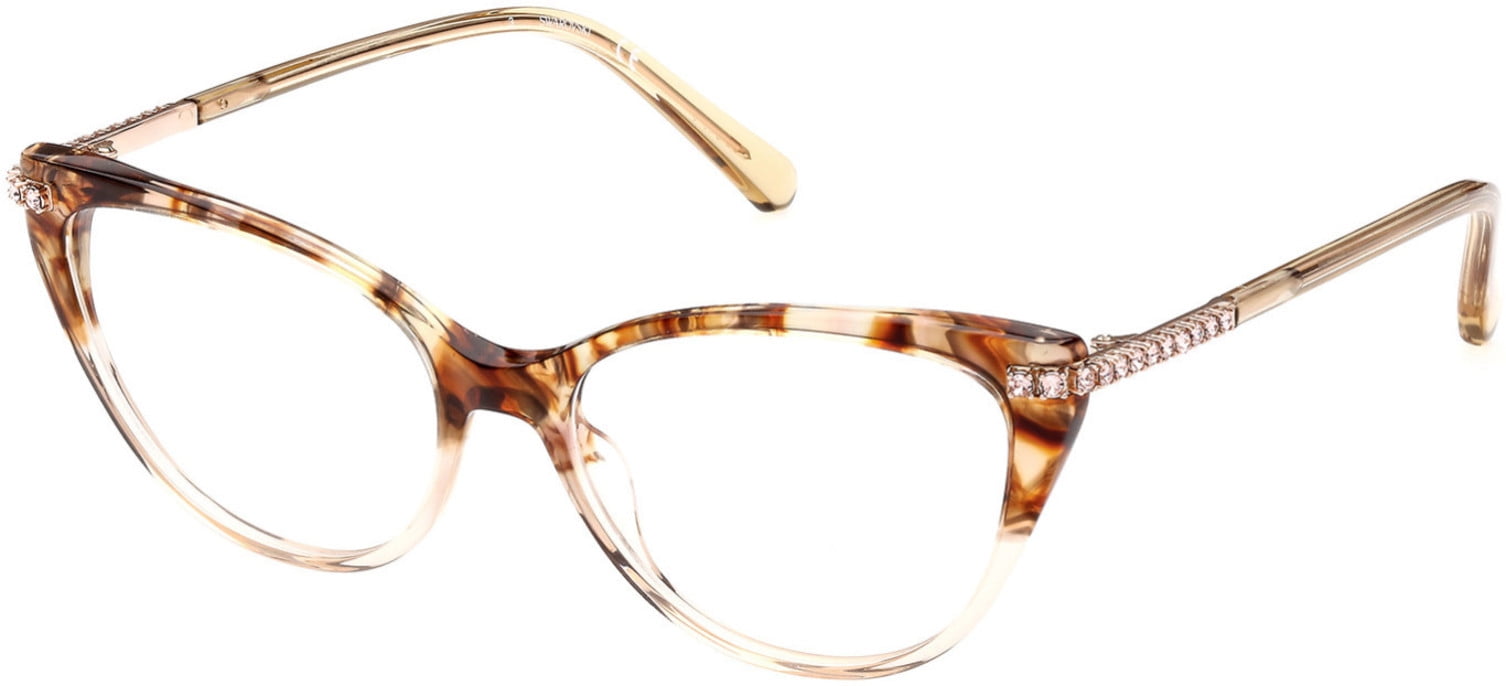 Eyeglasses Swarovski SK 5425 056 Havana/Other - Walmart.com