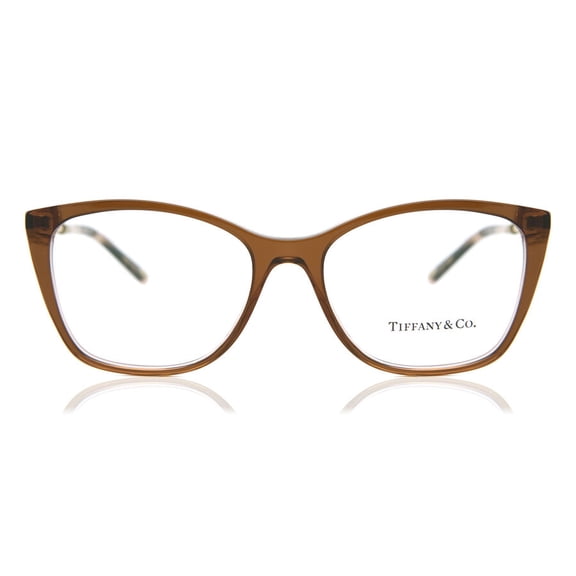 Eyeglasses Tiffany TF 2160 B 8255 Brown On Pink Grey