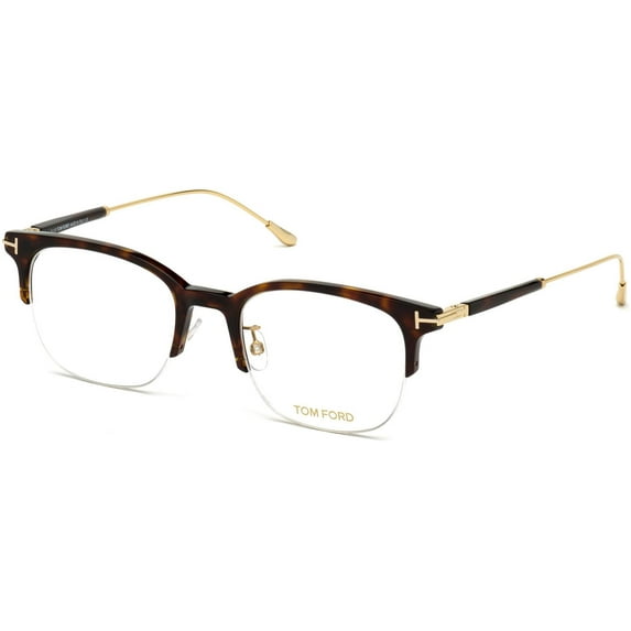 Eyeglasses Tom Ford FT 5645 -D Asian fit 052 Shiny Classic Dark Havana W. Tf Yel