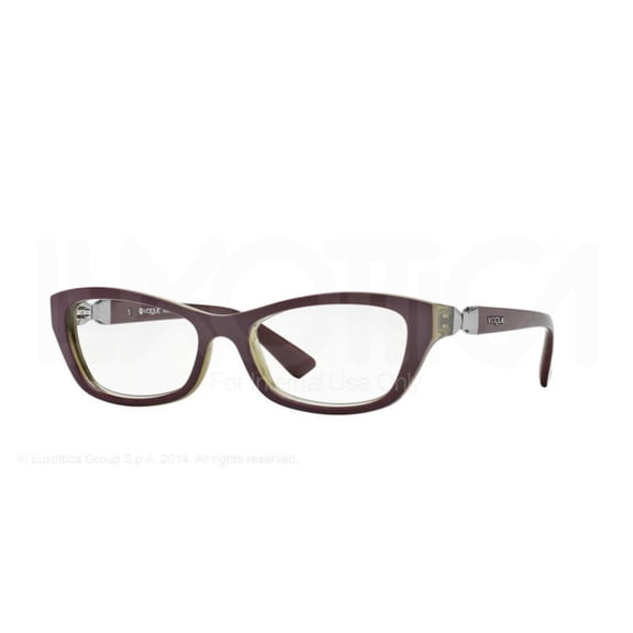 Eyeglasses Vogue VO 2890 2231 Top Bordeaux/Olive Green Tr