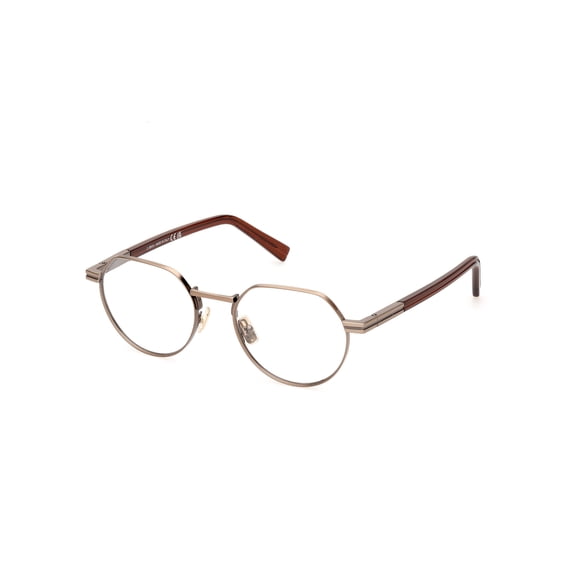 Eyeglasses Zegna EZ 5286 038 Shiny Antiqued Light Bronze / Dark Brown