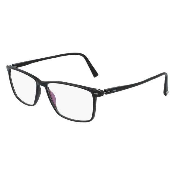 Zeiss ZS20008 900 57mm Rectangle Eyeglasses Men's Black