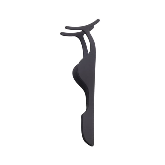 Eyelash Applicator Tool False Eyelash Tweezers Eyelash Extension Applicator Makeup Remover Clip Eyelash Curler Tool for Applying False Lashes Black