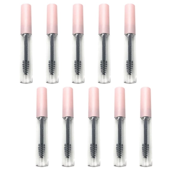 Eyelash Brush Wand Empty Mascara Tube with Wand Brush Refillable Container DIY Eyelash Cream Bottle for Home and Salon DIY Makeup Artist (10PCS 5ml ) Mascara Tubes Clear Mascara