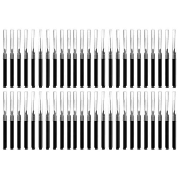 Eyelash Comb Brush with Caps,Micros Eyebrow Brush,Multifunctional Brow Lamination Brush Eyebrow Spoolie for Eyebrows