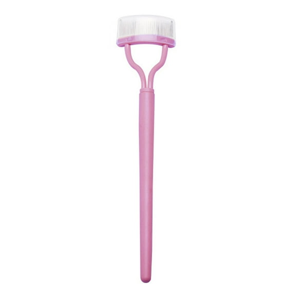 Eyelash Comb Eyelash Separator With Comb Cover Beauty Tools-Rose pink