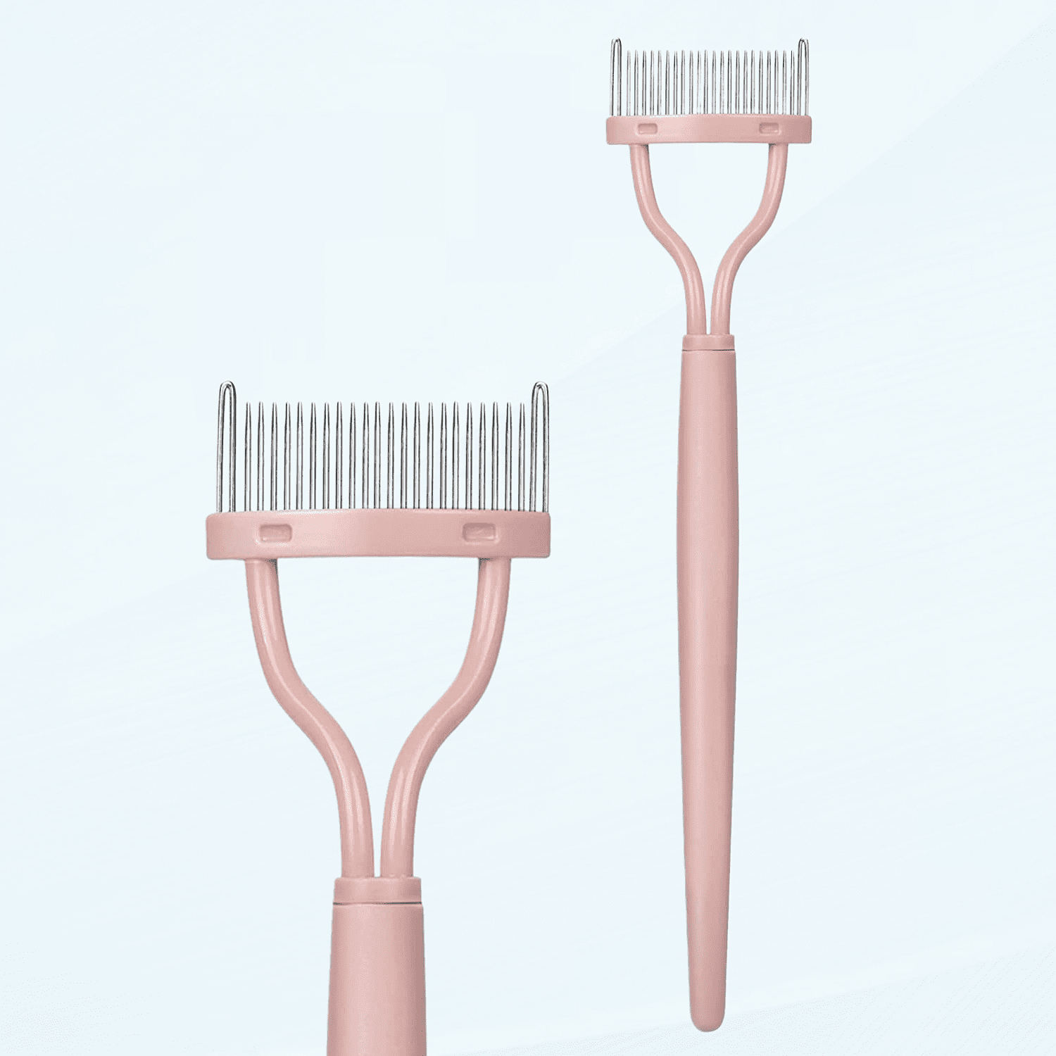 Eyelash Comb, Eyelashes Mascara Separator Tool Lash Comb with Metal