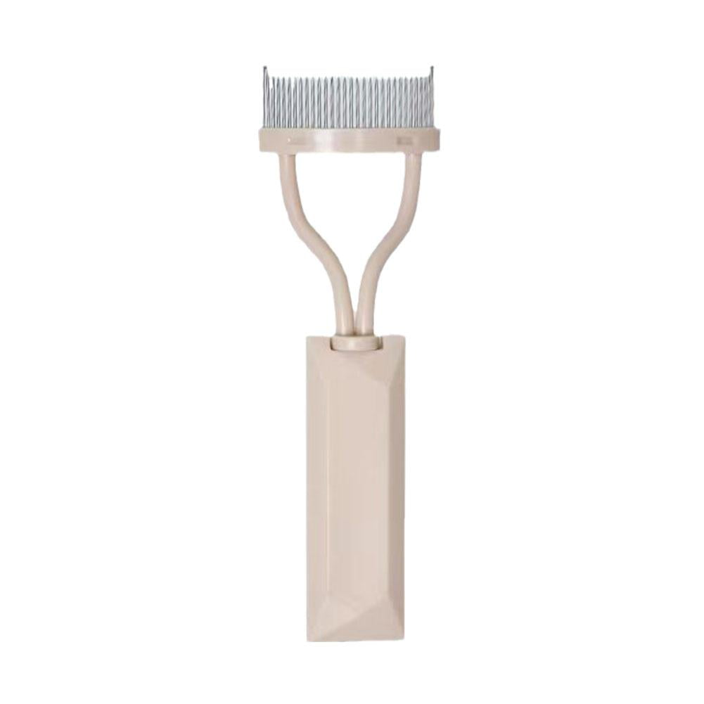 Eyelash Comb Separator Tool Eye Brow Lash Separator Tool with Lid Arc Desig C1J7