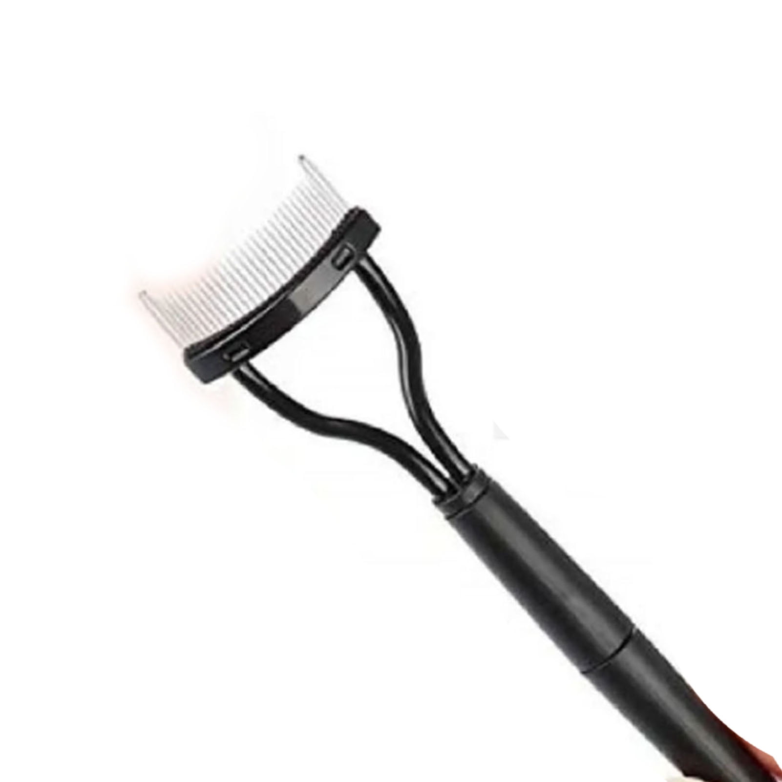 Eyelash Comb Stainless Steel Teeth Ergonomic Eyelash Comb Separator