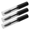 thumbnail image 1 of Eyelash Cream Bottle, Professional Empty Mascara Tube DIY 3pcs Eyelash Wand Portable for Makeup Artist for Travel, 1 of 5