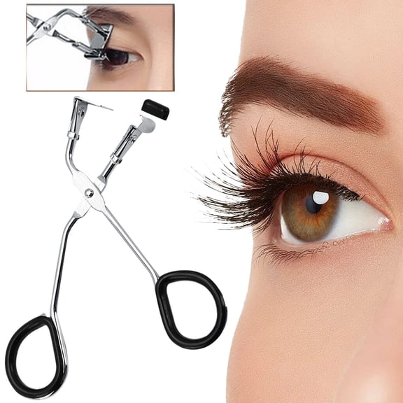 Eyelash Curler, 1 Piece - Multifunctional Eyelash Clips Non Slip Eyelash Nature Tweezers Handheld Lashes Lifting Clamp Makeup Tools, Easter Mother'S Day Gift Makeup Organizers