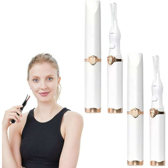 Eyelash Curler, Electric Lash Curler with 10s Fast Heating, Portable Eyelash Styling Tool for Natural Look, High-Precision Curling Tool for Daily Use and All Lash Types