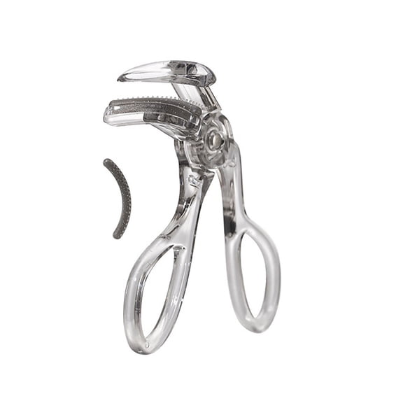 Eyelash Curler,Lash Lift Tools,Wide-Angle Eyelash Curler with Comb,Eye Lash Curler for Any Eye Shapes, Pinch-Free Partial Lash Curler with Refill Pads(Sliver A 4IN)