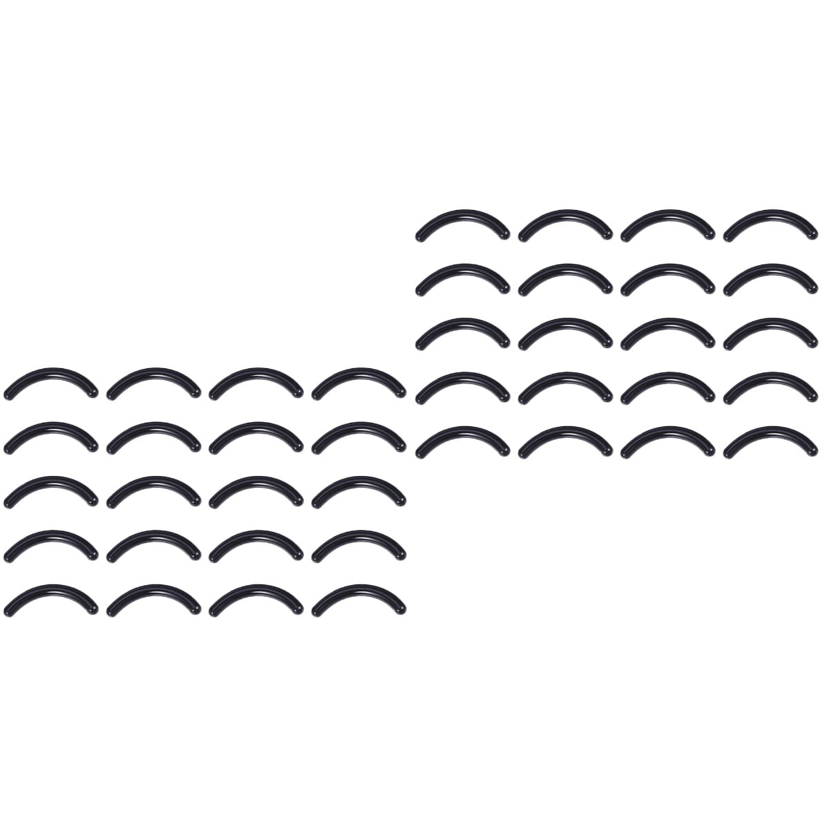 Eyelash Curler Pads Makeup Replace 240 Pcs Refill Fake Eyelashes