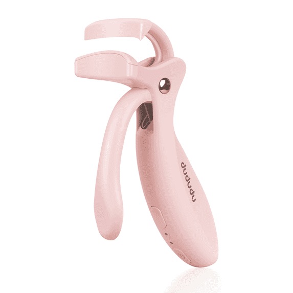 Eyelash Curler, Portable Rechargeable Heated Lash Curler with Boost Heating, 2-Level Adjustable Temp & 10S Heat 3S Style 24H