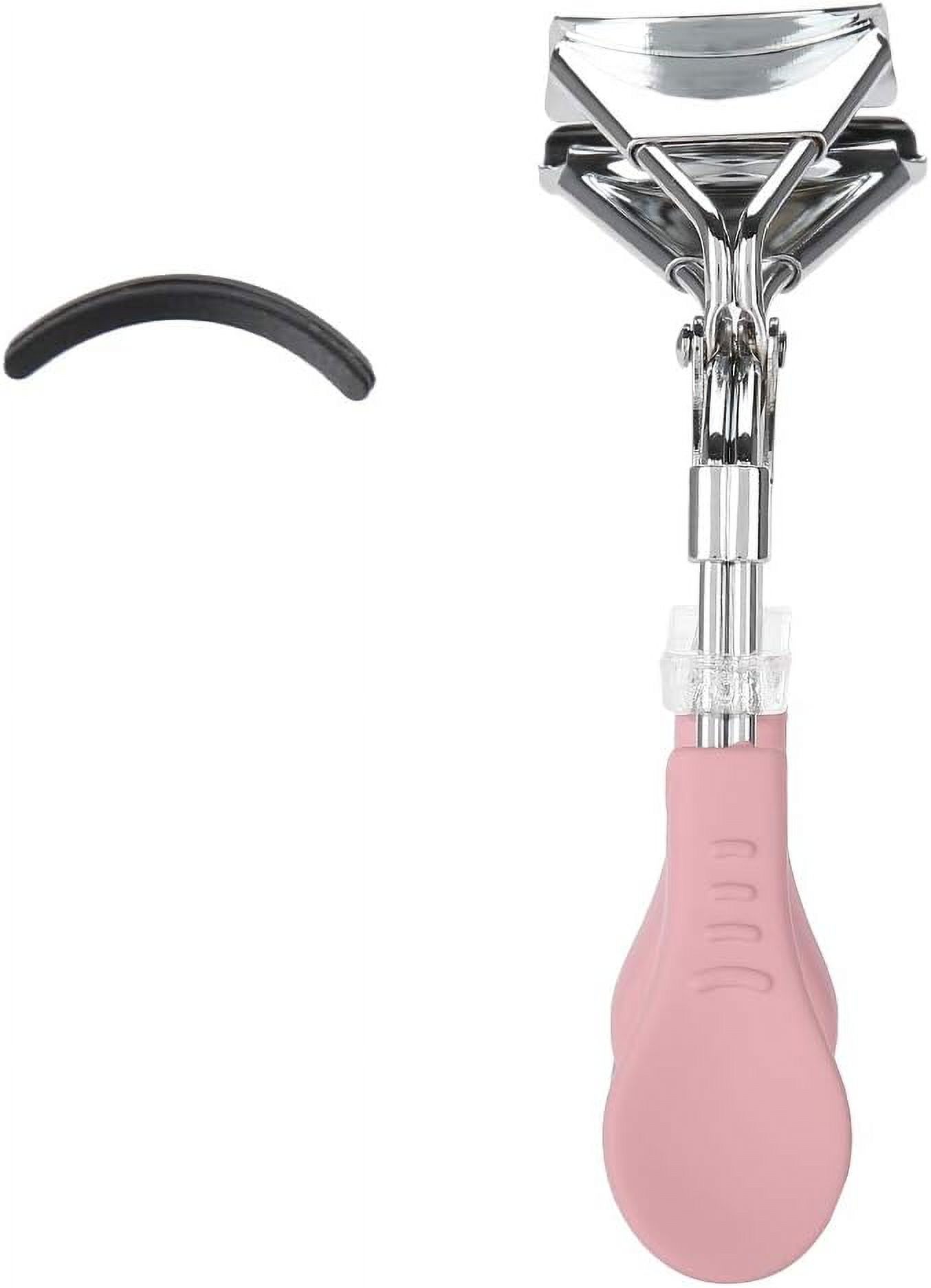 Eyelash Curler Stainless Steel Eyelash Curler Silicone with Ring Pad