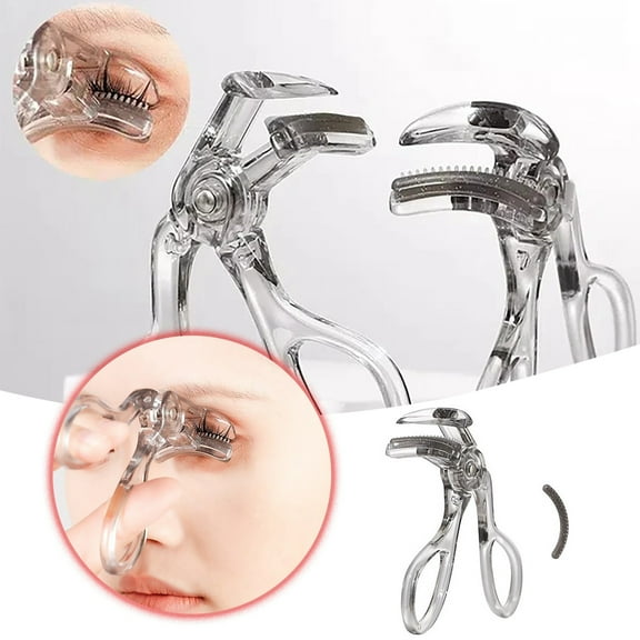 Eyelash Curler Tool for Effortless Curling False Lash Application Beginner Friendly Beauty Wide Angle Design